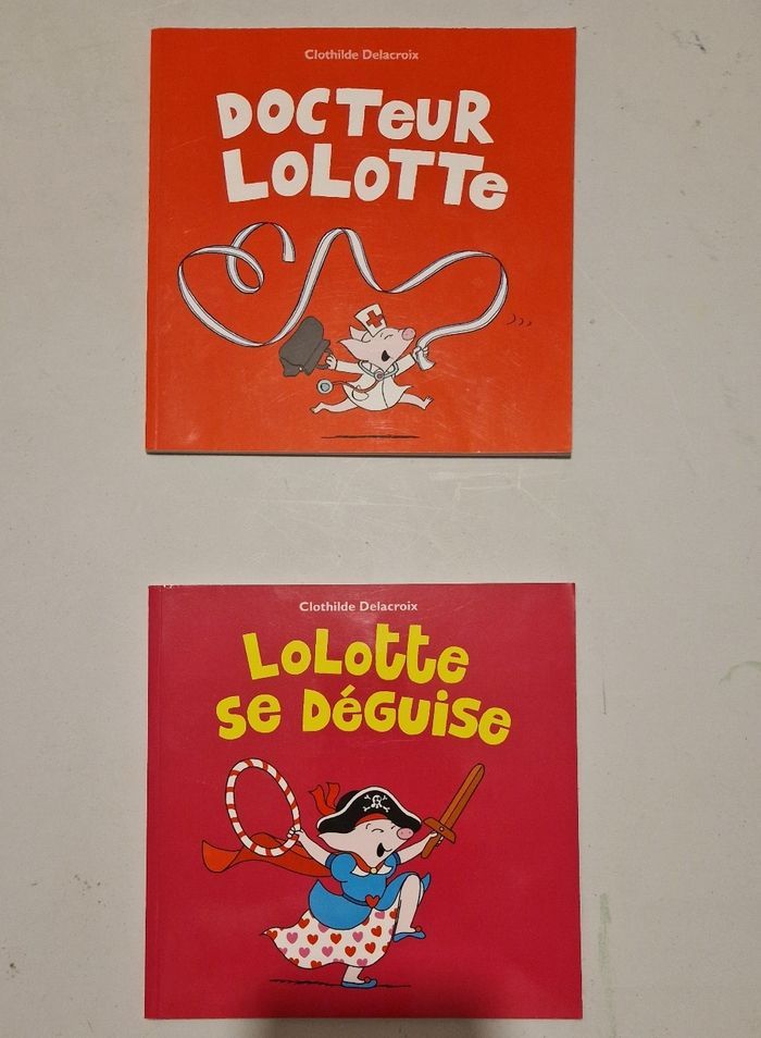 Lot livres lolotte