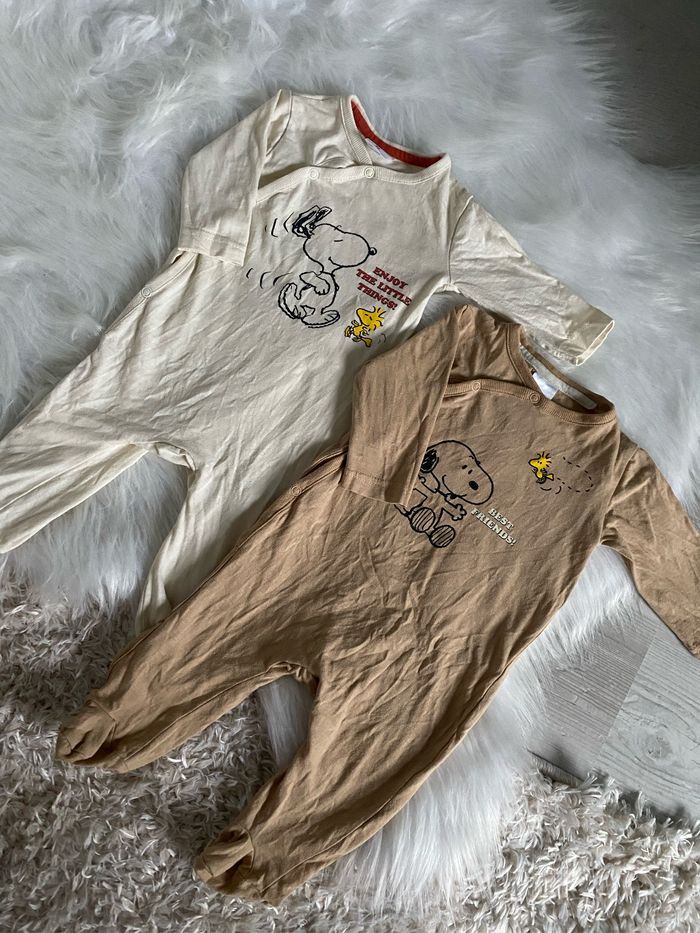Lot de 2 pyjamas snoopy
