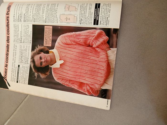 Magazine les plus beaux tricots sandra - photo numéro 7