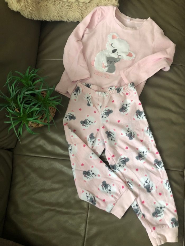 Pyjama rose fille - photo numéro 2