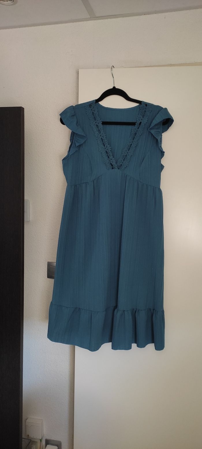 Robe bleue T. L 40/42