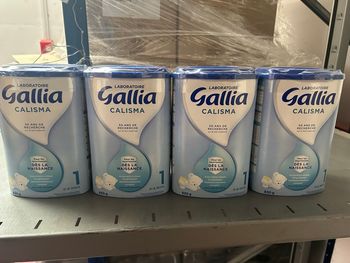 4 boîtes Gallia calisma 1er âge