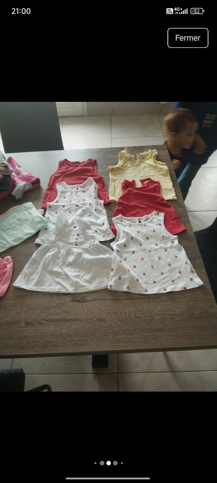 Lot vêtements bébé fille - photo numéro 2
