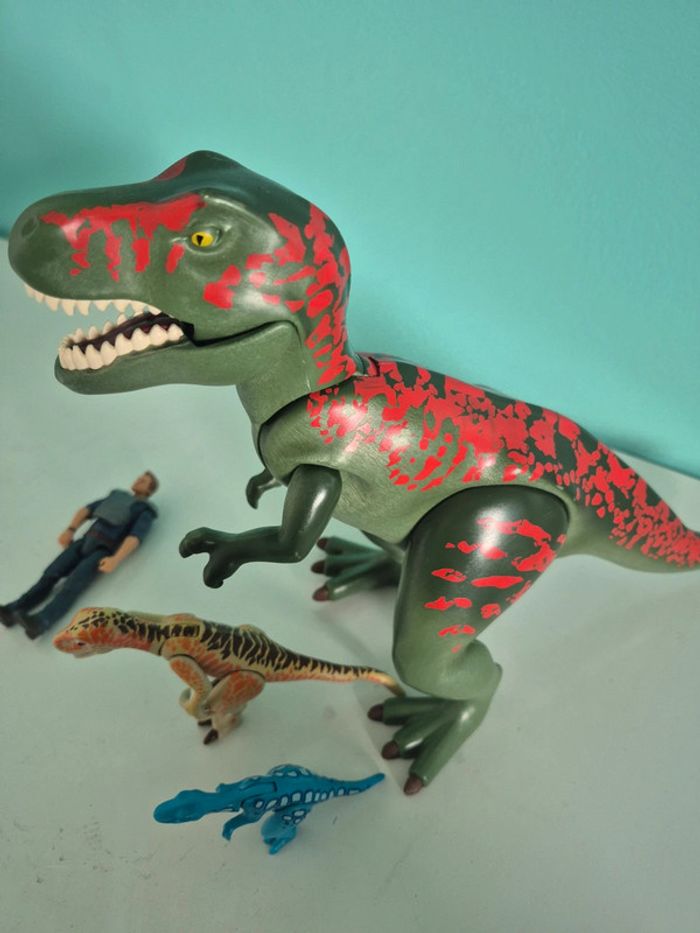 Lot playmobil dinosaures T-Rex - photo numéro 4