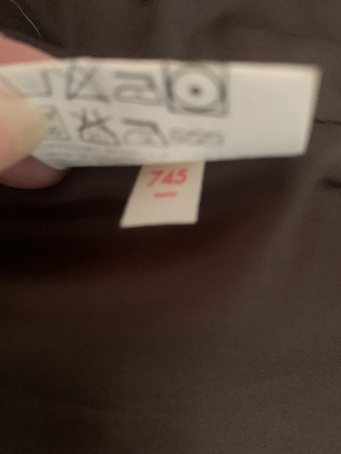Veste Gaucho cintrée marron taille M - photo numéro 11