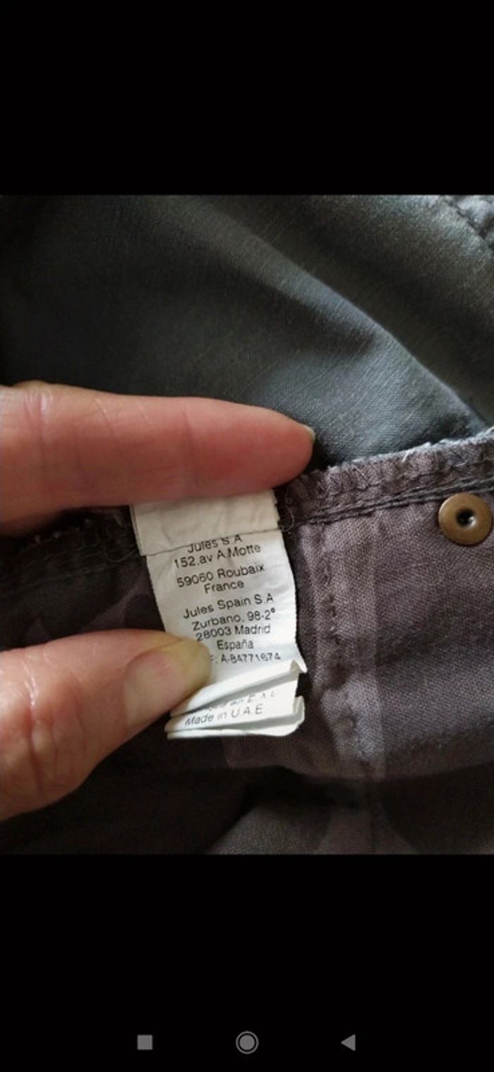 Jeans gris coupe regular Jules - photo numéro 6