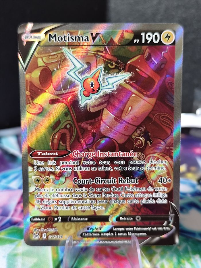 Carte pokémon neuve 🇨🇵 Motisma V 177/196 ALT  Origine perdue