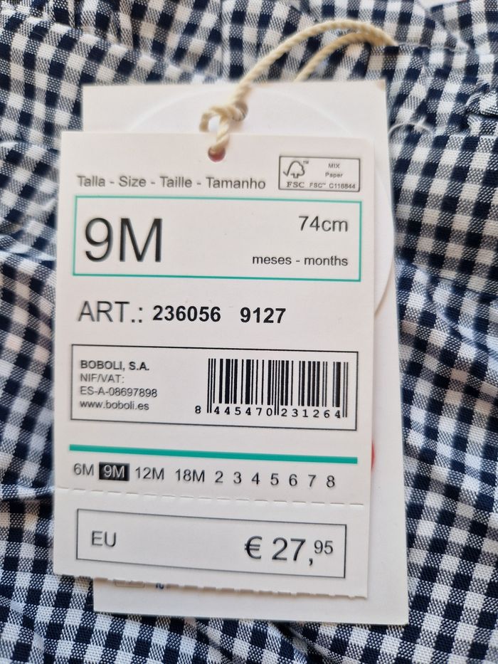 Ensemble été fille Boboli 9 mois - photo numéro 5