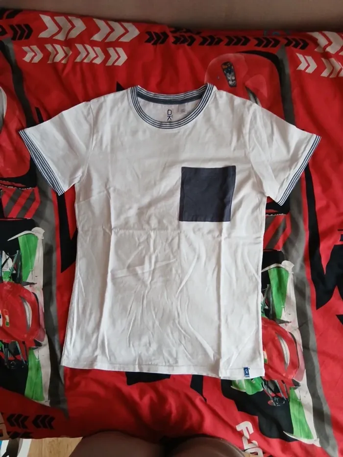 Lots de 6 tee-shirts Okaïdi taille 14 ans - photo numéro 10