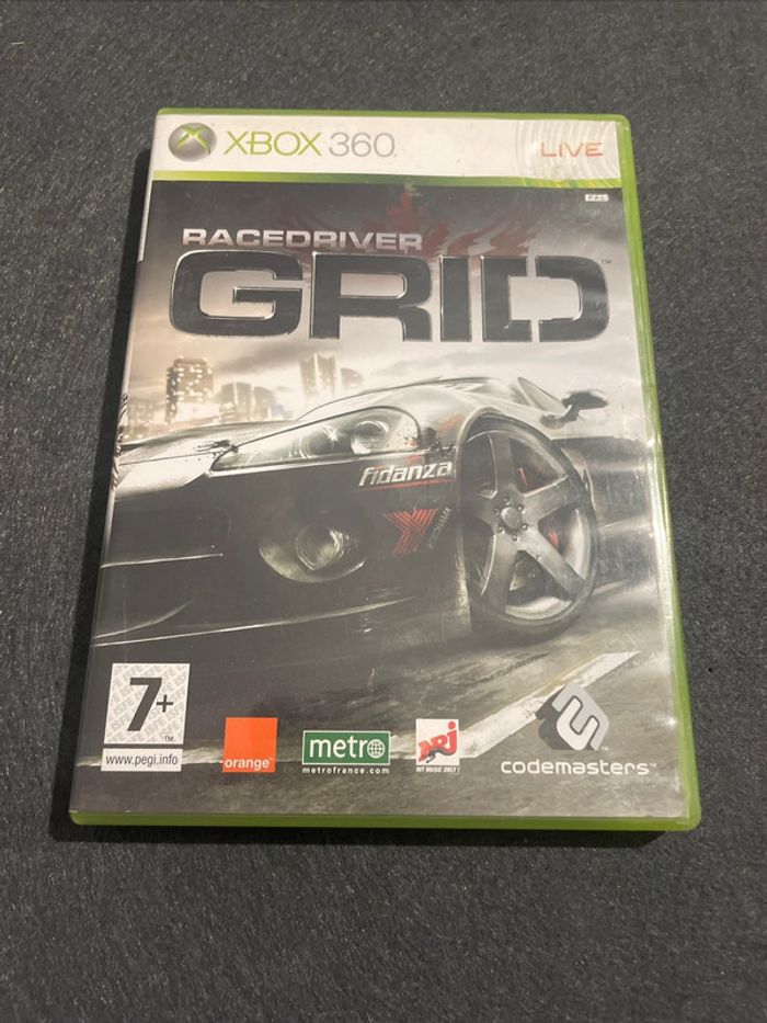 Racedriver Grid Jeu Xbox 360 FR