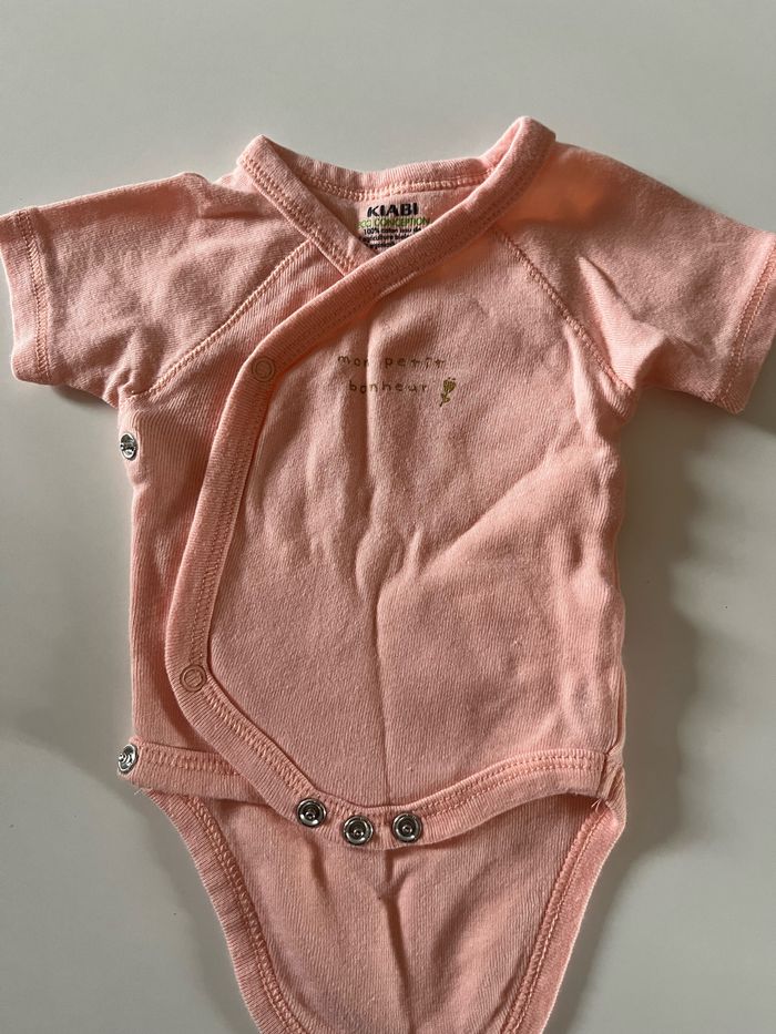 Lot de 3 body 0 mois - photo numéro 2