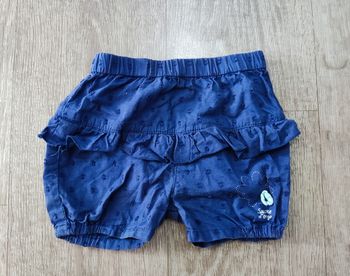 Short bouffant / bloomer bébé filles 3 mois - Sucre d'orge - neuf