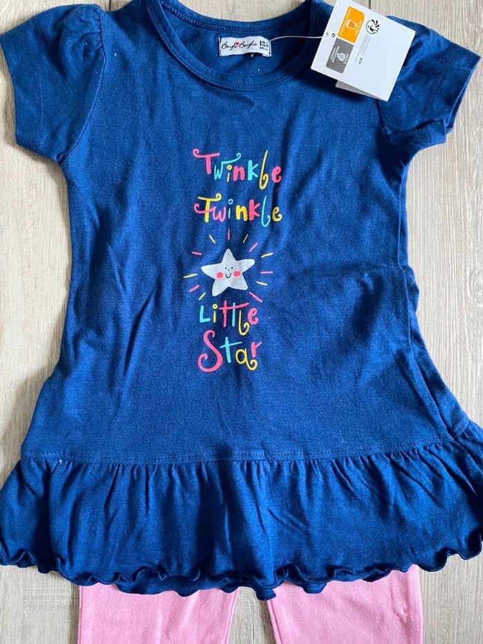 Ensemble été fille 12 mois neuf - photo numéro 2