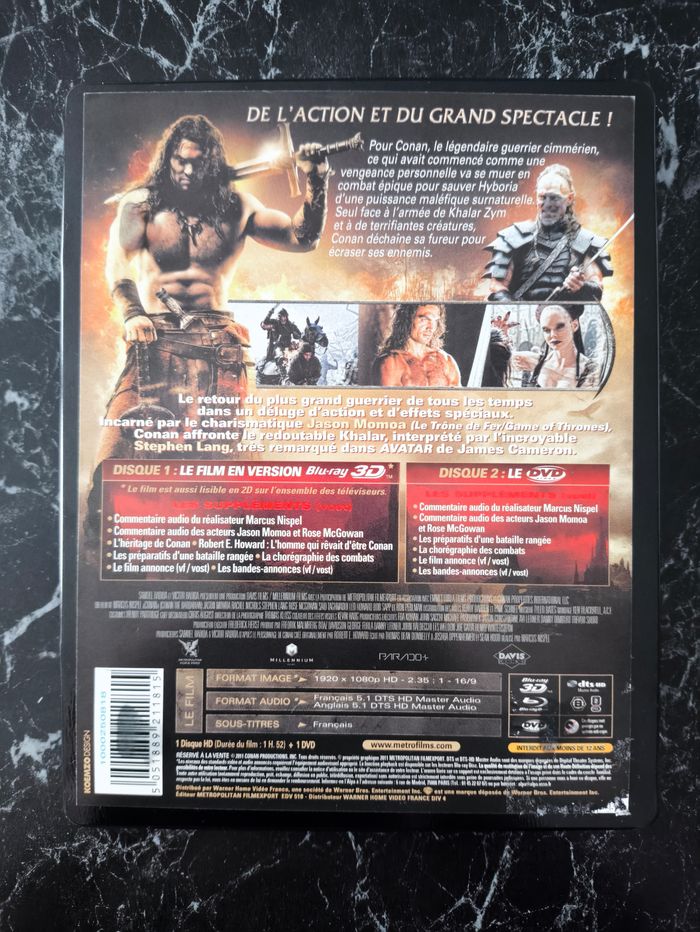 Steelbook Conan 3D en Blu-ray - photo numéro 2