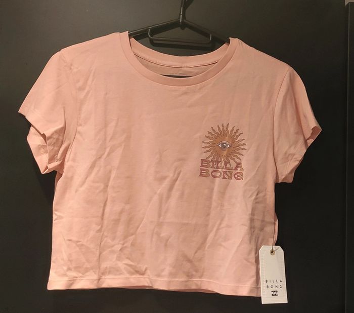 Tee-shirt rose Billabong - photo numéro 2