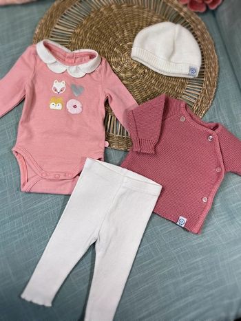 Ensemble 0-1 mois tenue naissance