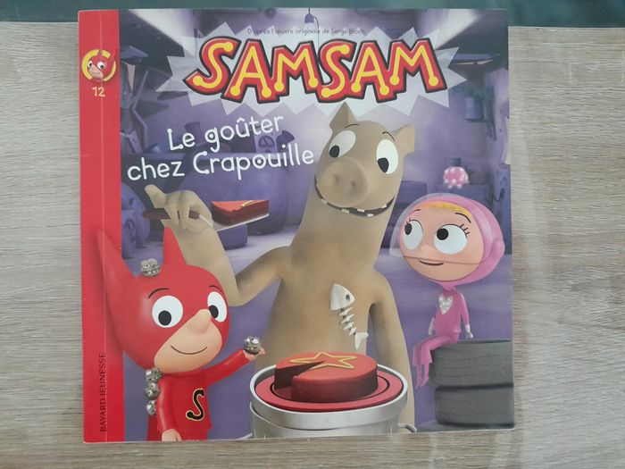 livre SamSam - le goûter de Crapouillot tome 12