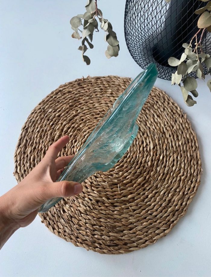 Assiette présentation en verre etoile - photo numéro 3