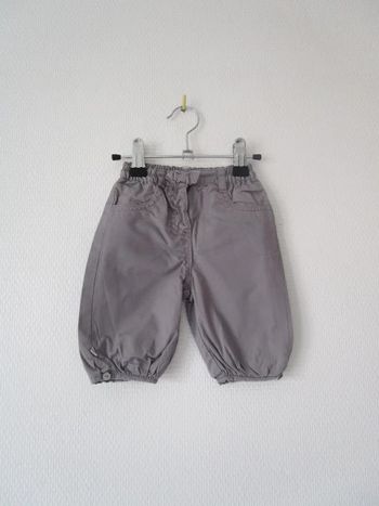 Pantalon gris Obaïbi 3 mois TBE