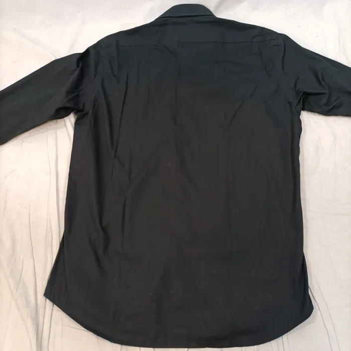 Chemise à manches longues noire - Hugo Boss - 32/33 - LE - photo numéro 2