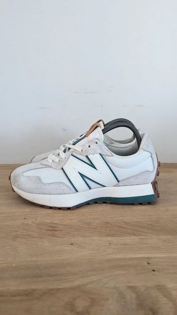 New balance 327 blanc vert