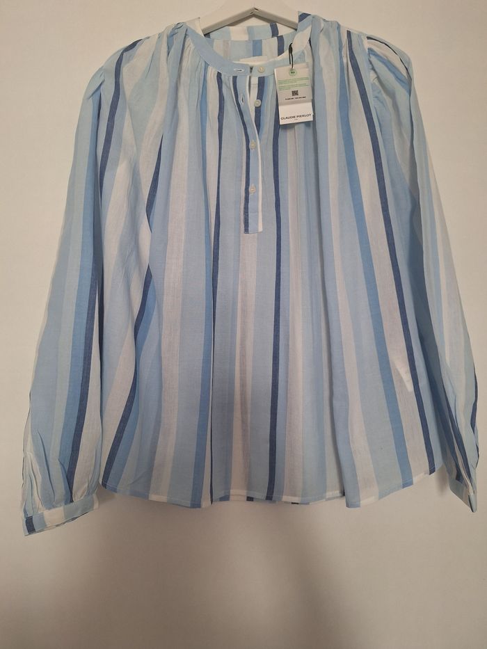 Blouse - 100% coton - multicolore -
Claudie Pierlot - photo numéro 4