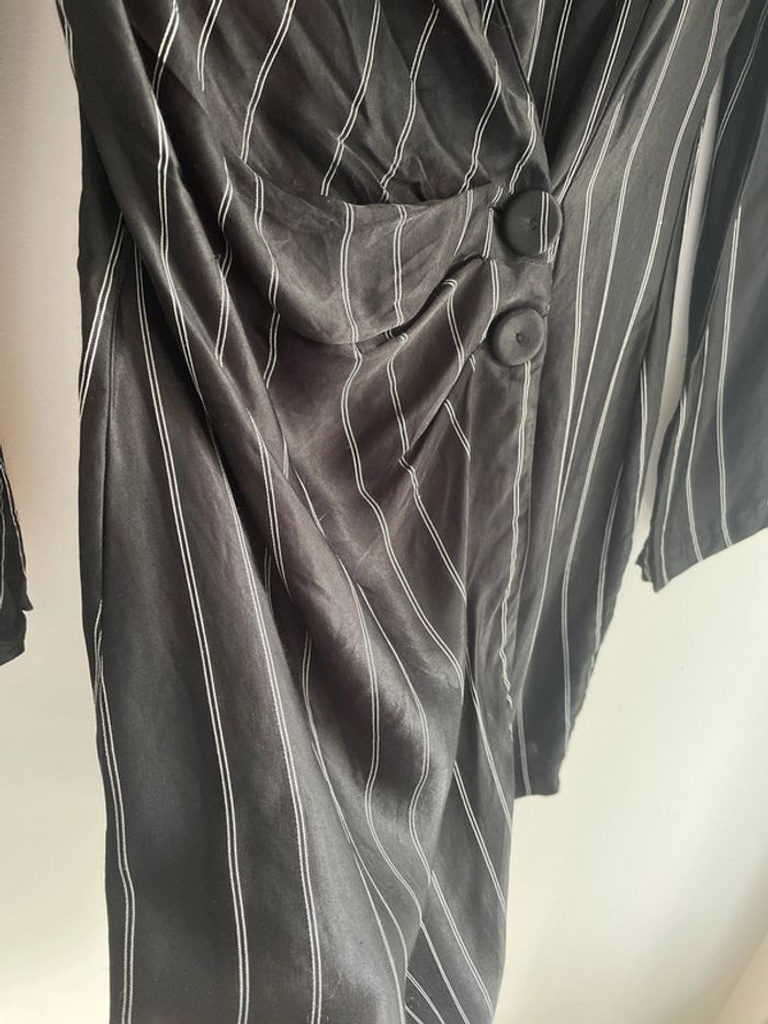 Robe blazer satinée - photo numéro 3