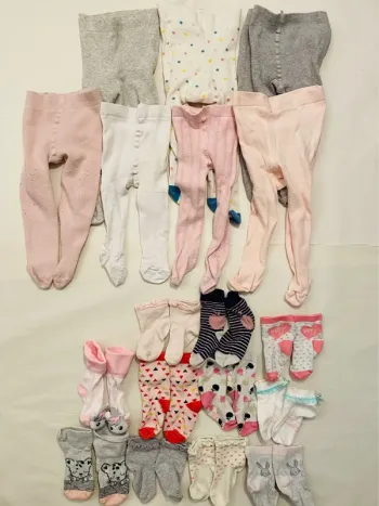 Lot chaussettes / collants fille 15-18