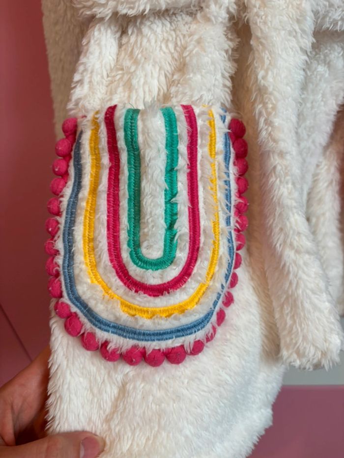 Robe de chambre épaisse lama DPAM 8 ans - photo numéro 4