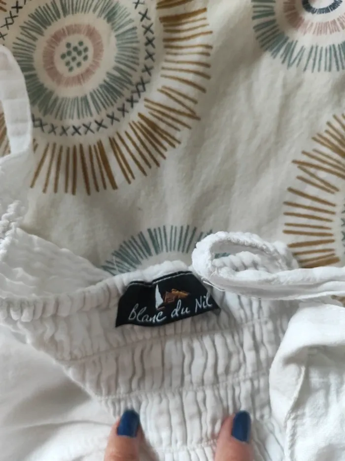Robe blanche Blanc du Nil 36 - photo numéro 5