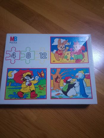 Puzzle  les saisons MB