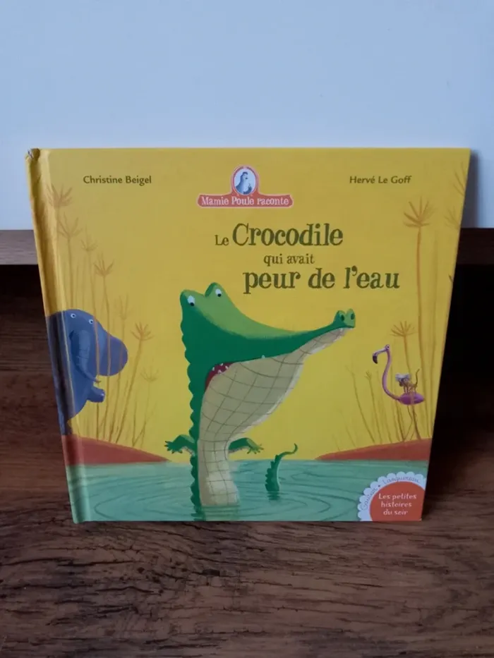 Livre "Le crocodile qui avait peur de l'eau"