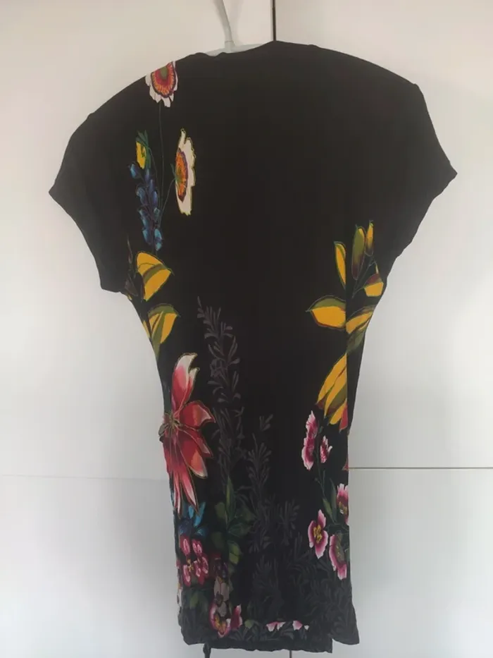 Derhy Ensemble jjupe et top fleuri S - photo numéro 12