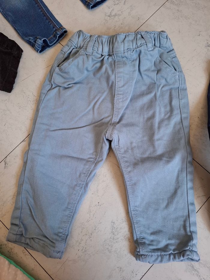Lot de 5 pantalons 6 mois - photo numéro 3