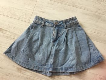 jupe jeans clair 8A 