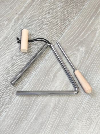 Triangle sonore instrument de musique