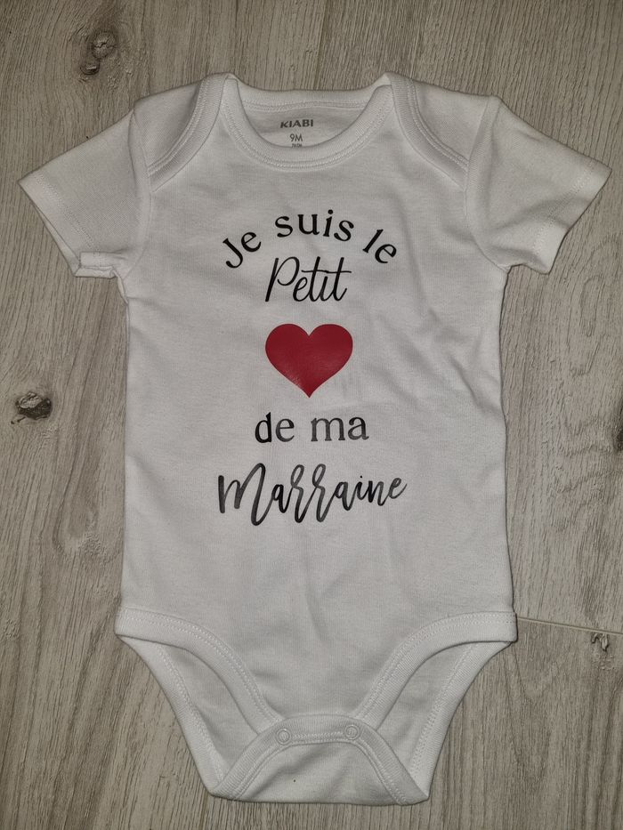 Bodies" je suis le petit cœur de ma marraine" - photo numéro 4