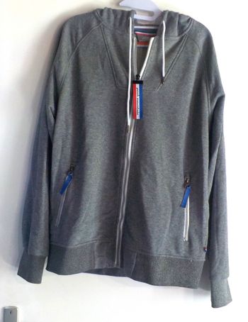 VESTE DE JOGGING GRISE PEAK MOUNTAIN TAILLE L HOMME
