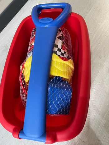 Chariot de plage garni Cars, Smoby