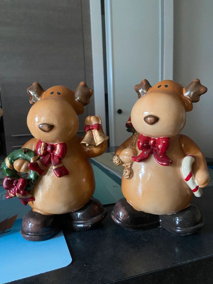 Lot de 4 figurines de Noël - photo numéro 2