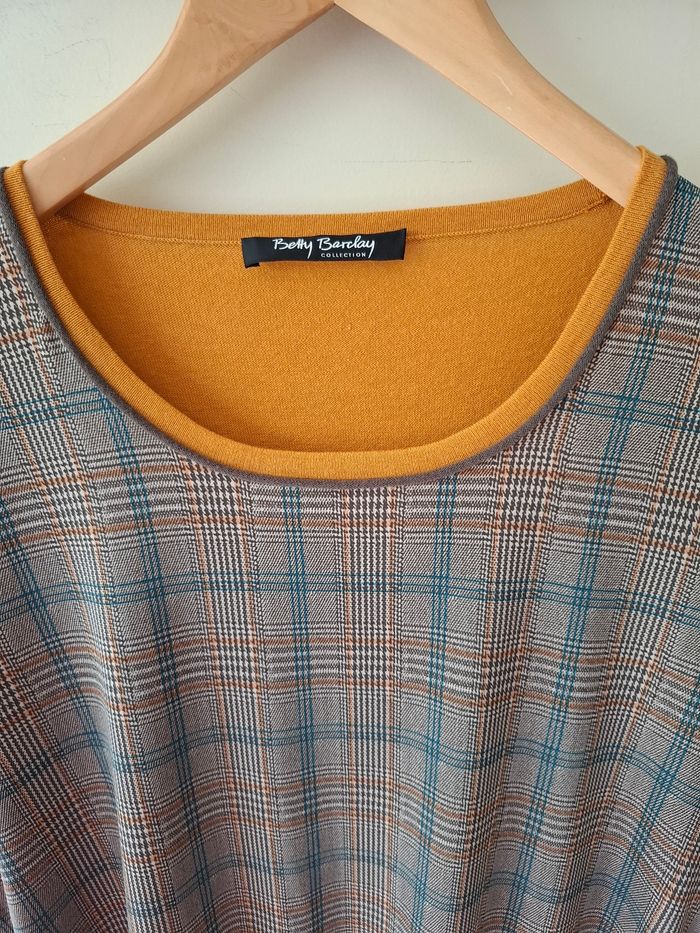 Tunique Betty Barclay t.42-44 quasi neuf, coton/viscose, dimensions disponibles - photo numéro 11