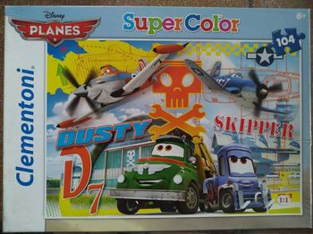 Puzzle planes 6 ans et+ 104 pièces
