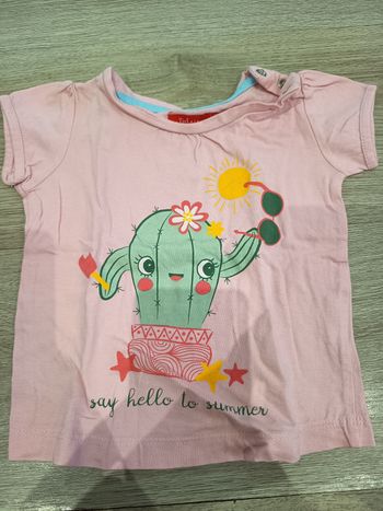 Tee shirt manche courte 18 mois