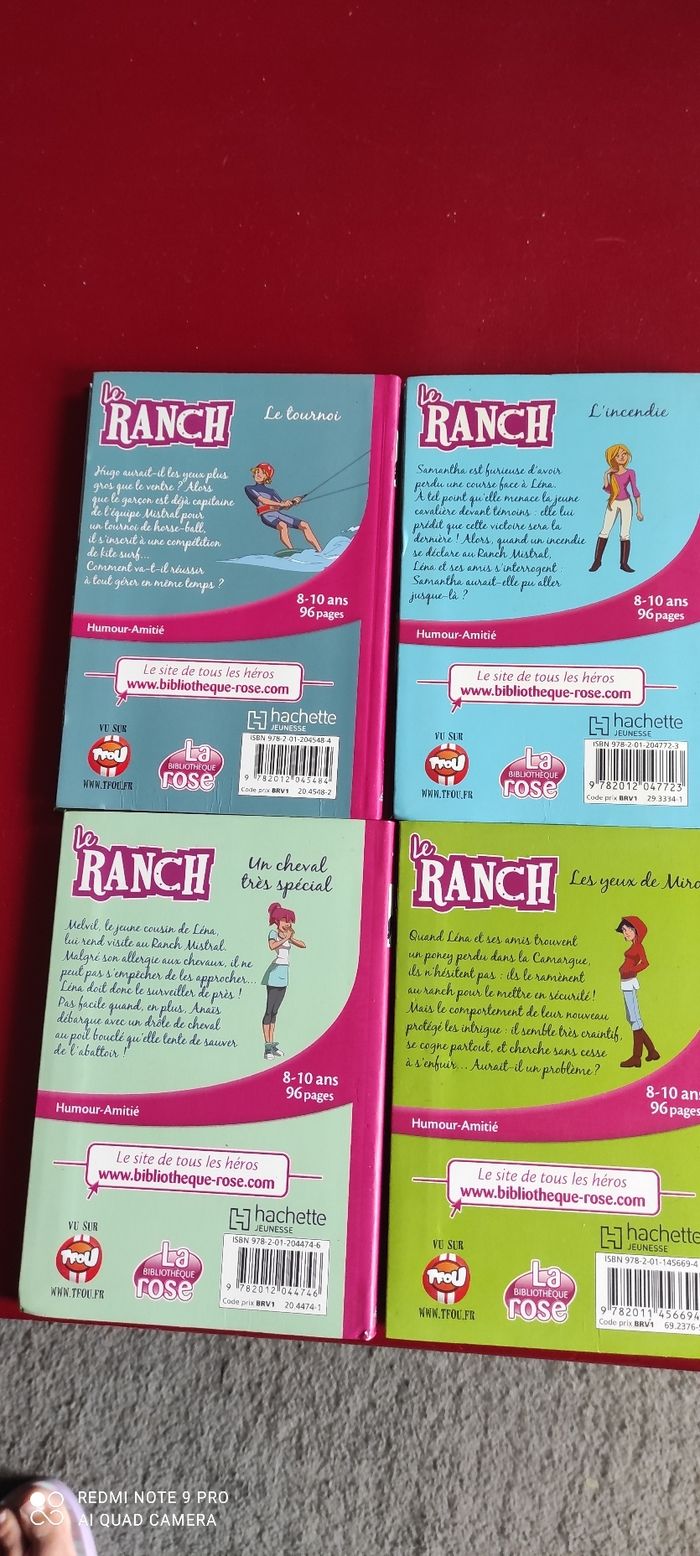 Lot 4 livres  le ranch - photo numéro 2