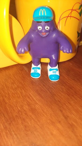 Grimace figurine Mac Donald