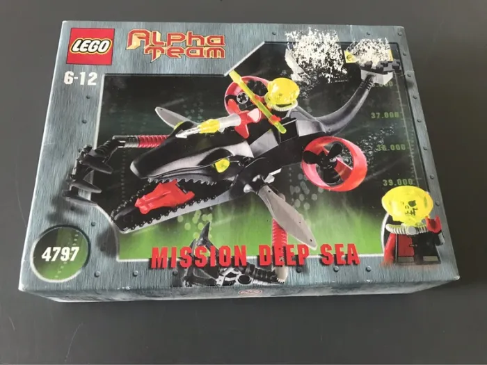 Jeu de construction lego 4797 alfa team neuve scellé