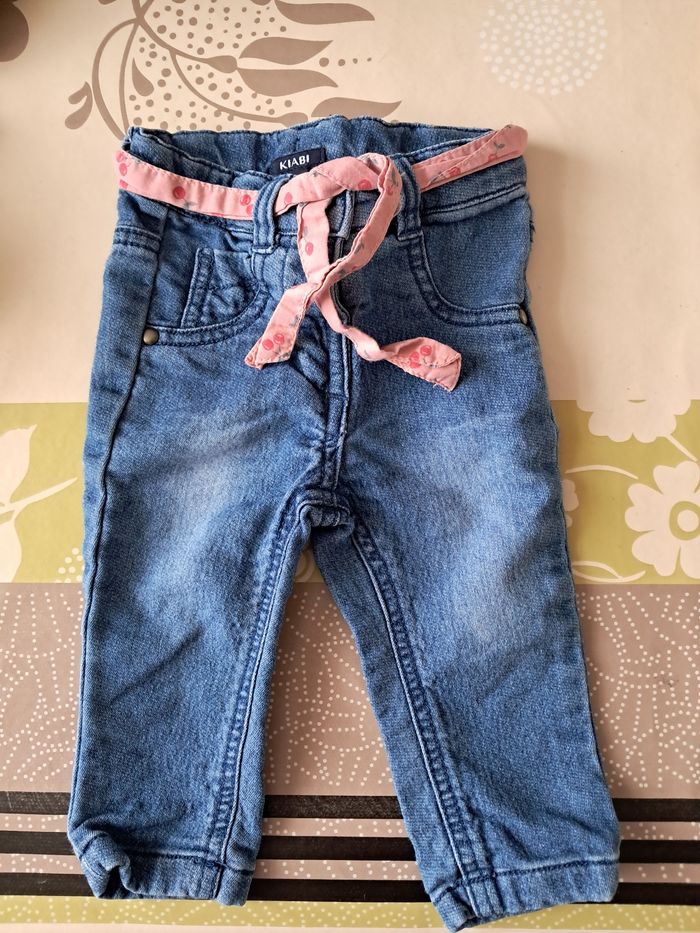 Jean fille 6 mois