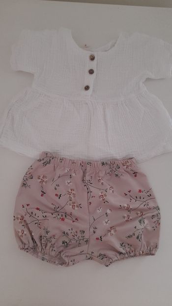 ensemble short fille