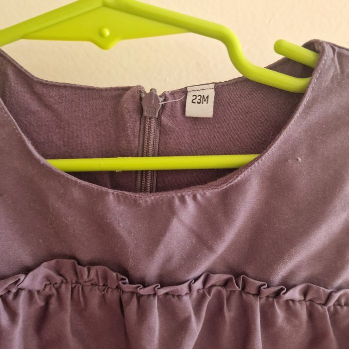 23 mois robe mauve violet - photo numéro 2