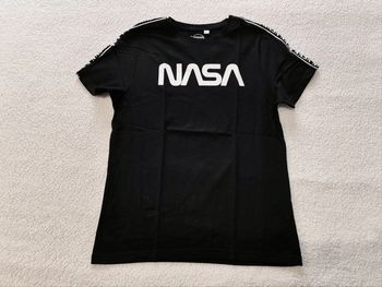 T-shirt noir nasa 16 ans taille s